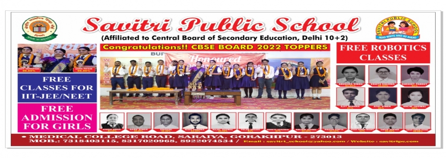 CONGRATULATIONS!! TOPPERS OF X & XII BOARD EXAM - 2022